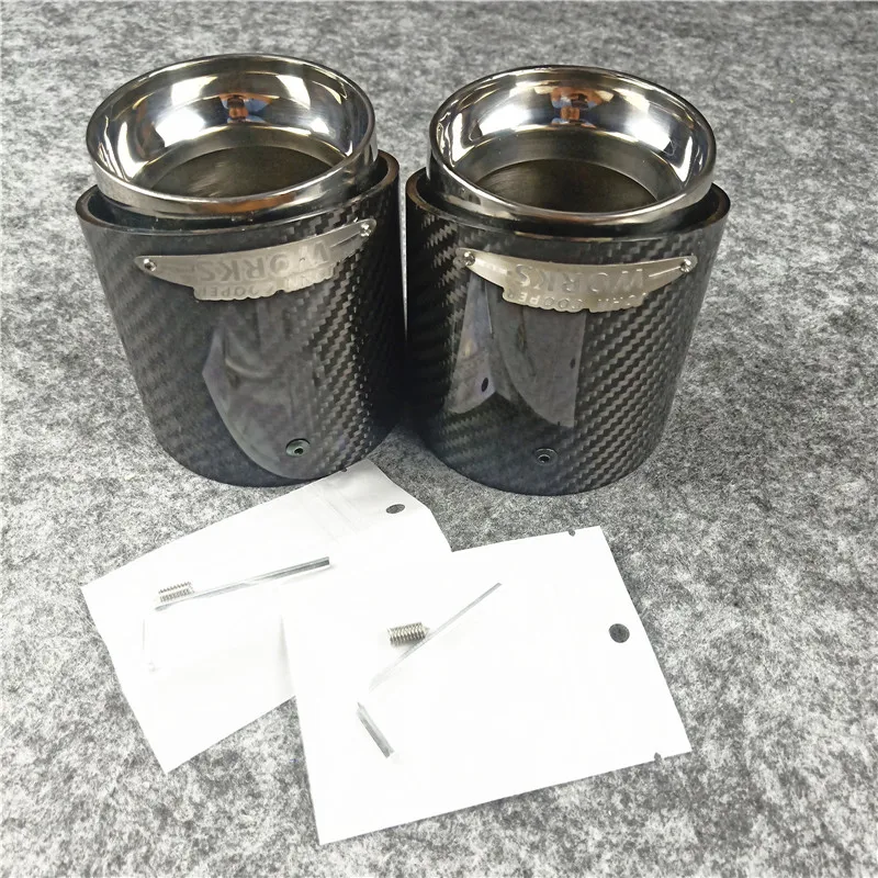 1 Stück Carbon Auspuff Endrohre für MINI Cooper S - Image 9
