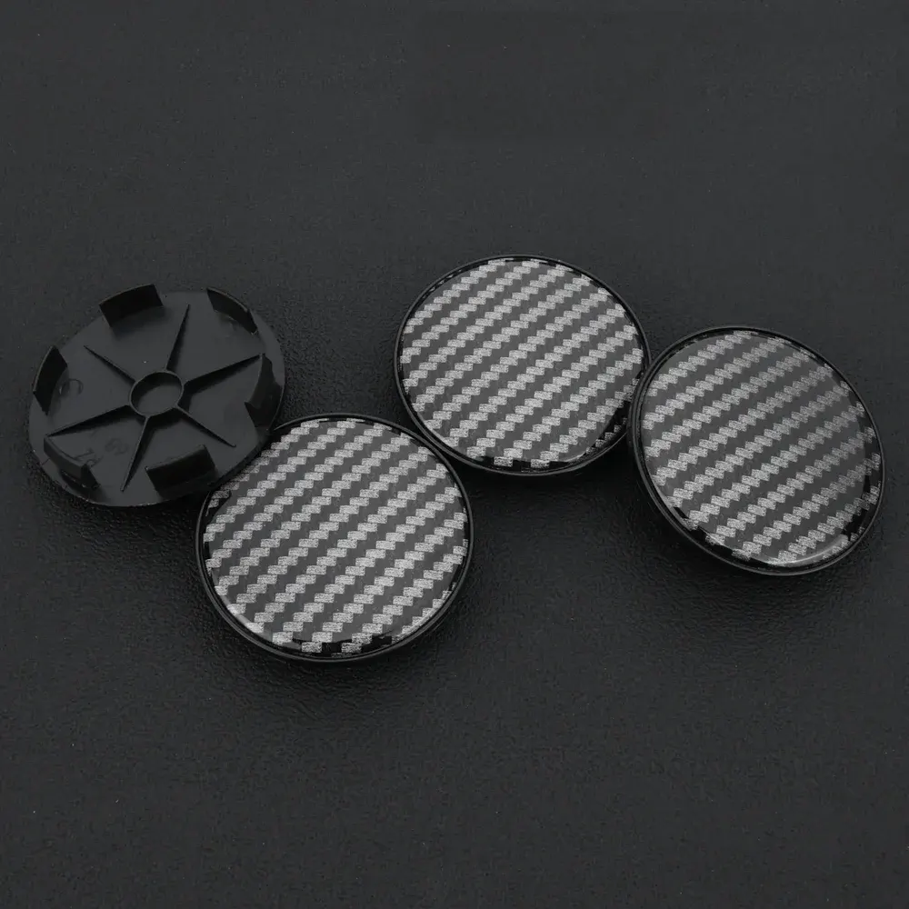 4X 68mm Radkappen Radnabenkappen Emblem