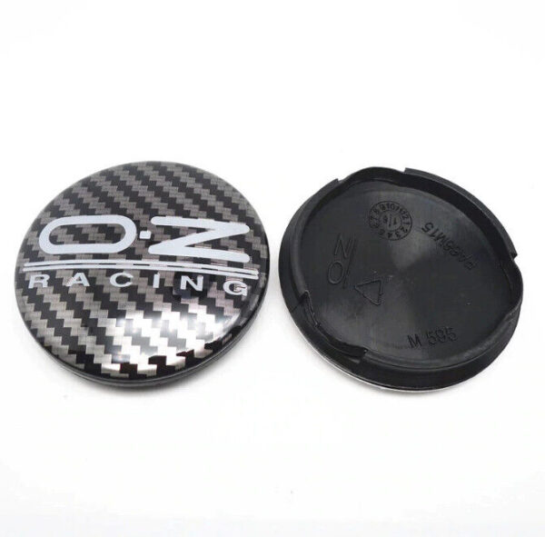 4x 63mm für OZ Racing Karbonfaser Nabendeckel Radnabenkappen M595 Superturismo WRC - Image 3