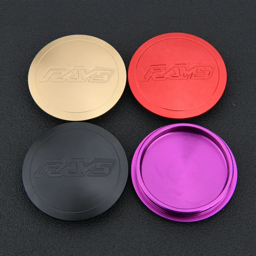 4 Stück Rays Nabendeckel Radkappen 60mm 61mm 62mm