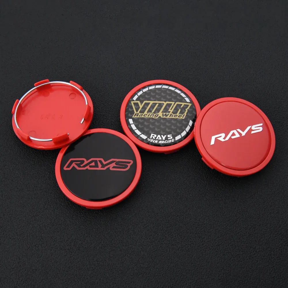 4X 65mm Rays Volk JDM Radkappen Radnabenkappen - Image 4