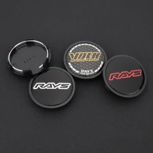 4X 65mm Rays Volk JDM Radkappen Radnabenkappen