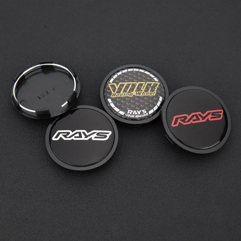 4X 65mm Rays Volk JDM Radkappen Radnabenkappen