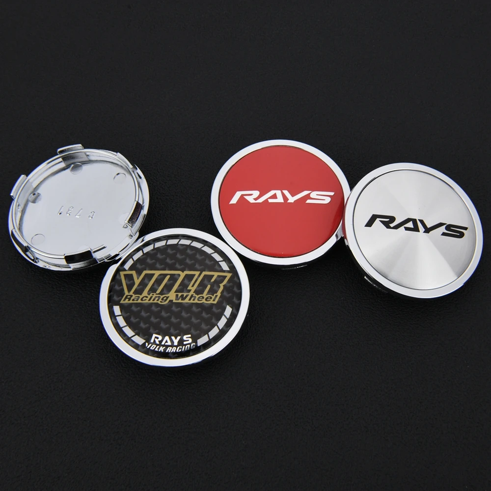 4X 65mm Rays Volk JDM Radkappen Radnabenkappen - Image 3