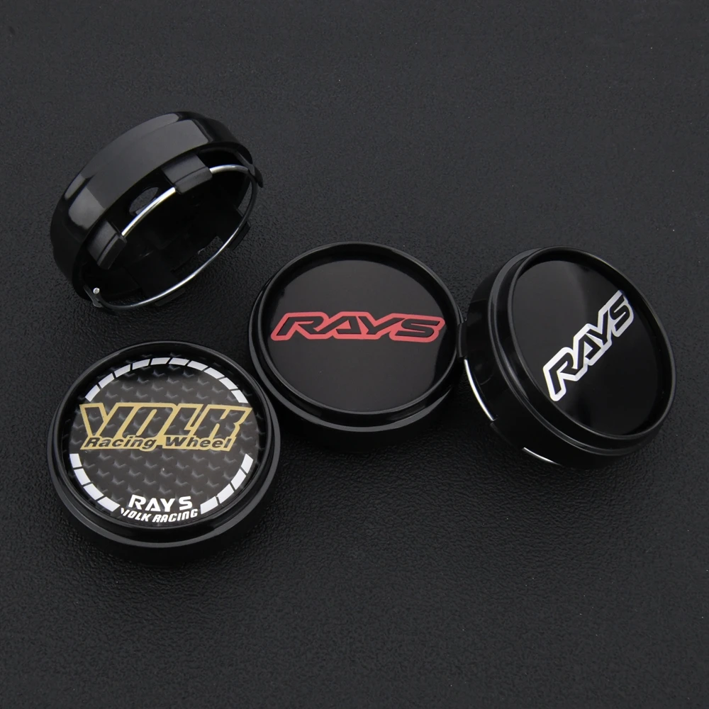 4X 66mm Rays Volk JDM Radkappen Radnabenkappen