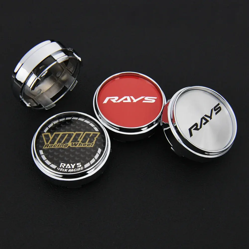 4X 66mm Rays Volk JDM Radkappen Radnabenkappen - Image 2