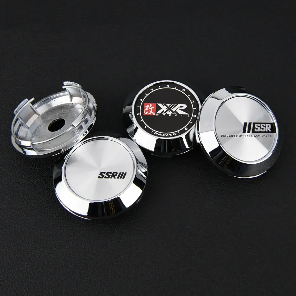 4X 64mm XXR SSR JDM Radkappen Radnabenkappen