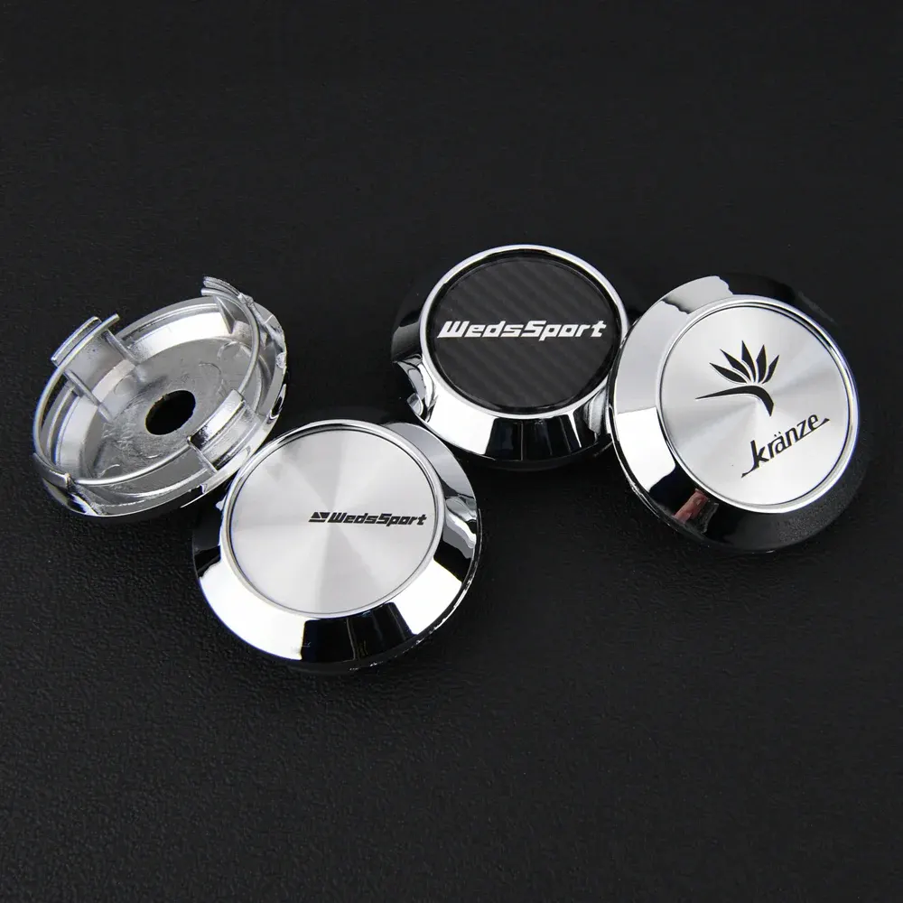 4X 64mm KRANZE Wedssport WEDS Radkappen Radnabenkappen
