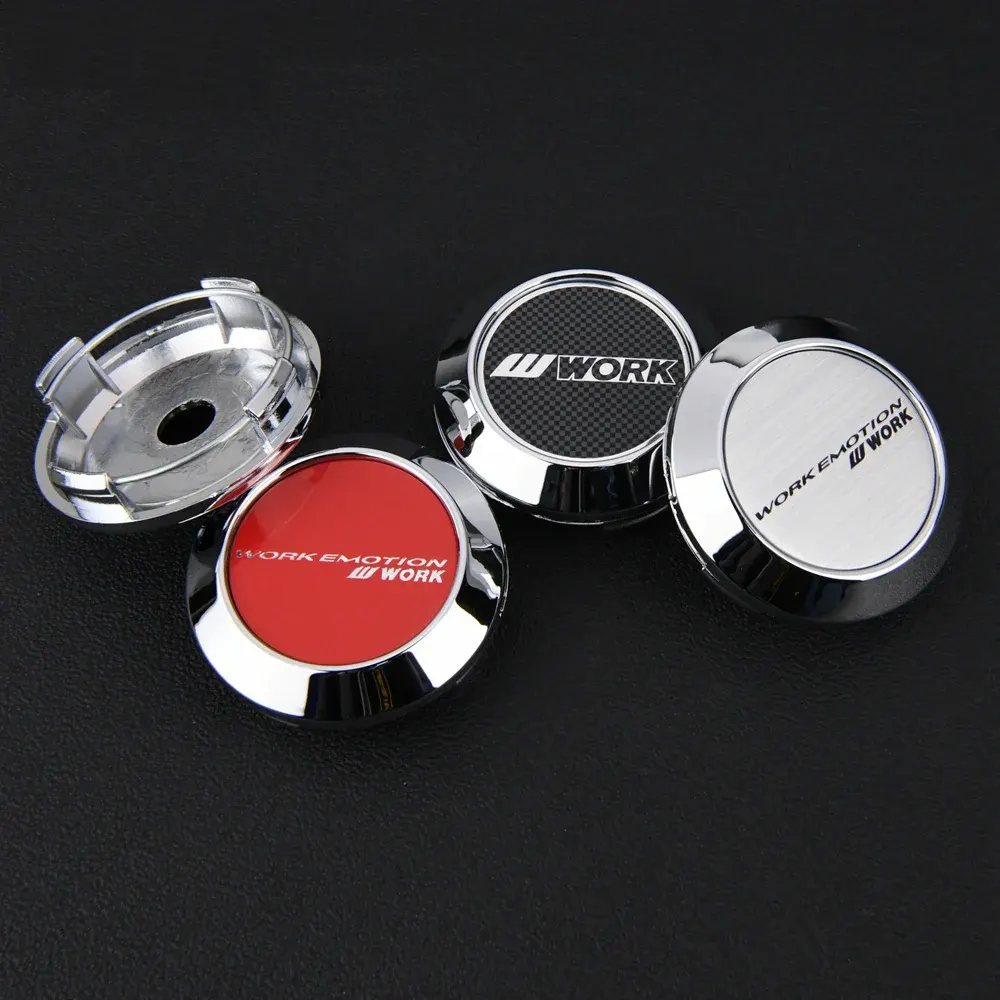 4X 64mm MEISTER WORK Emotion Radkappen Radnabenkappen