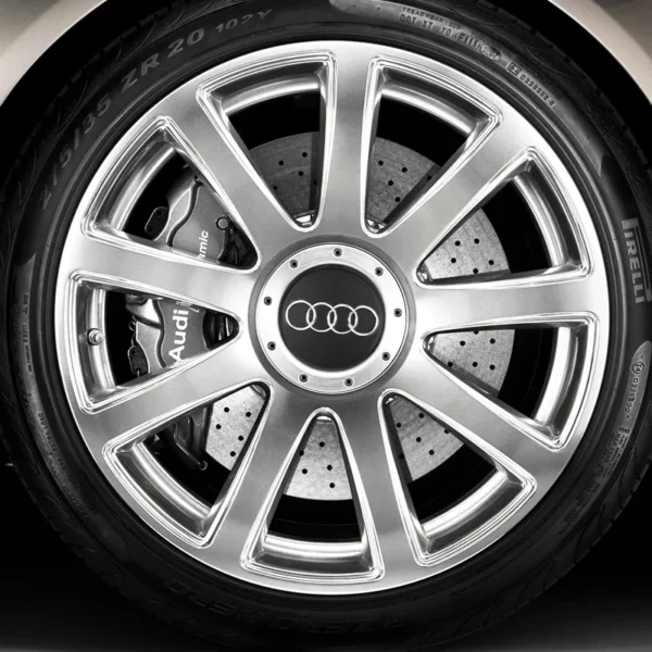 4X Audi 146mm 8D0601165K Nabendeckel Radkappen - Image 6