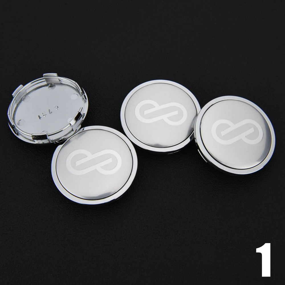 4X 65mm Enkei Radkappen Radnabenkappen - Image 4
