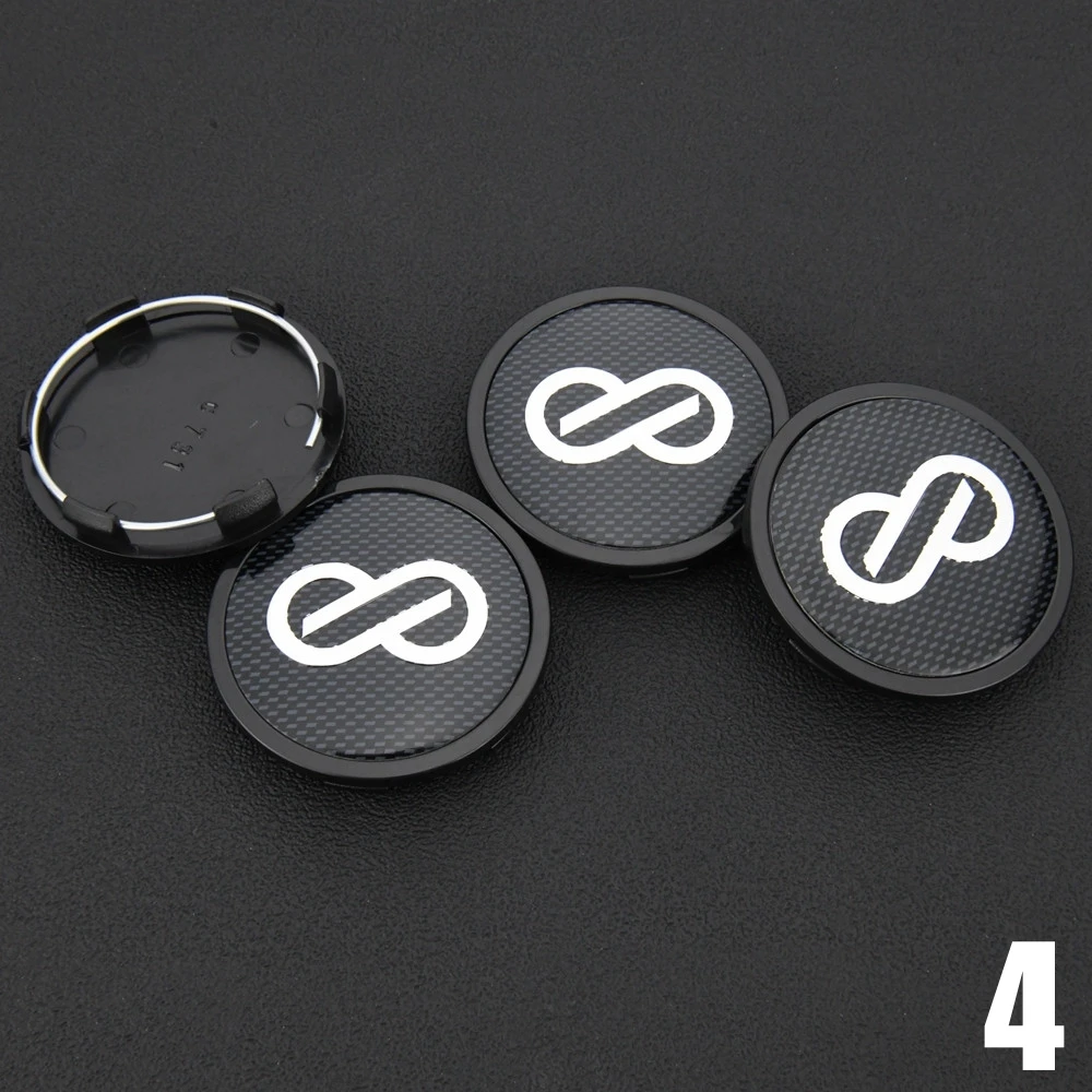 4X 65mm Enkei Radkappen Radnabenkappen - Image 7