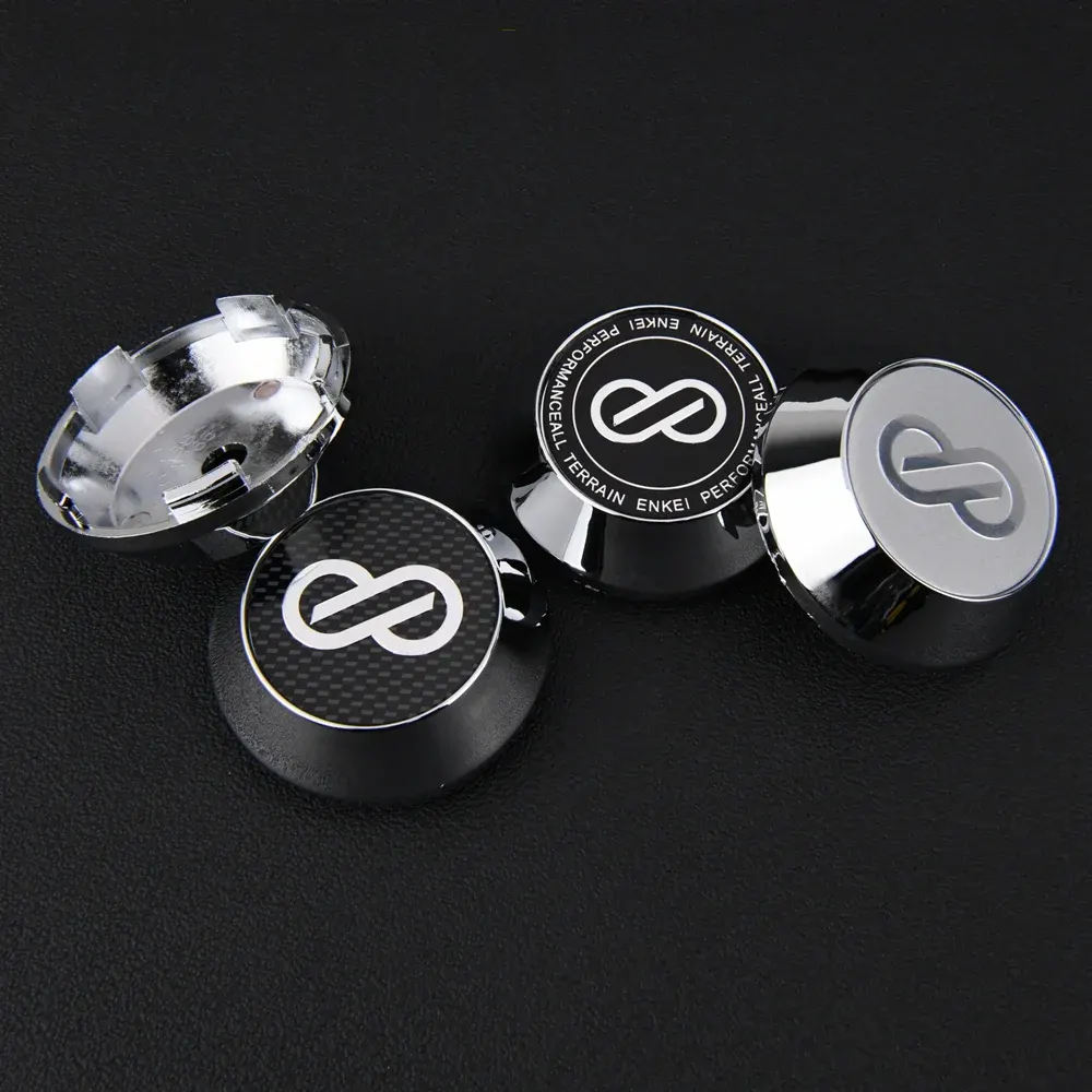 4X 65mm JDM ENKEI RPF1 Radkappen Radnabenkappen - Image 2
