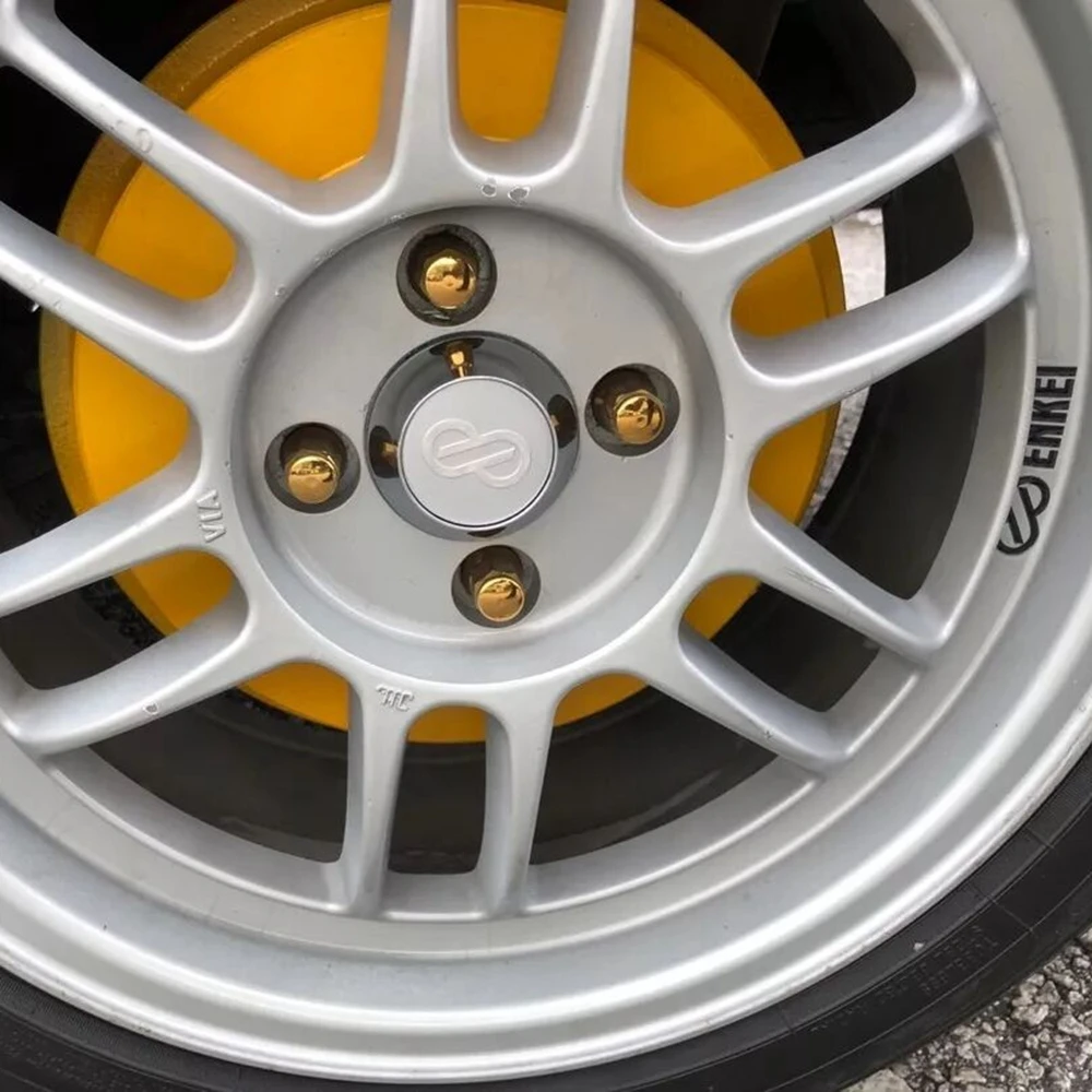 4X 65mm JDM ENKEI RPF1 Radkappen Radnabenkappen - Image 5