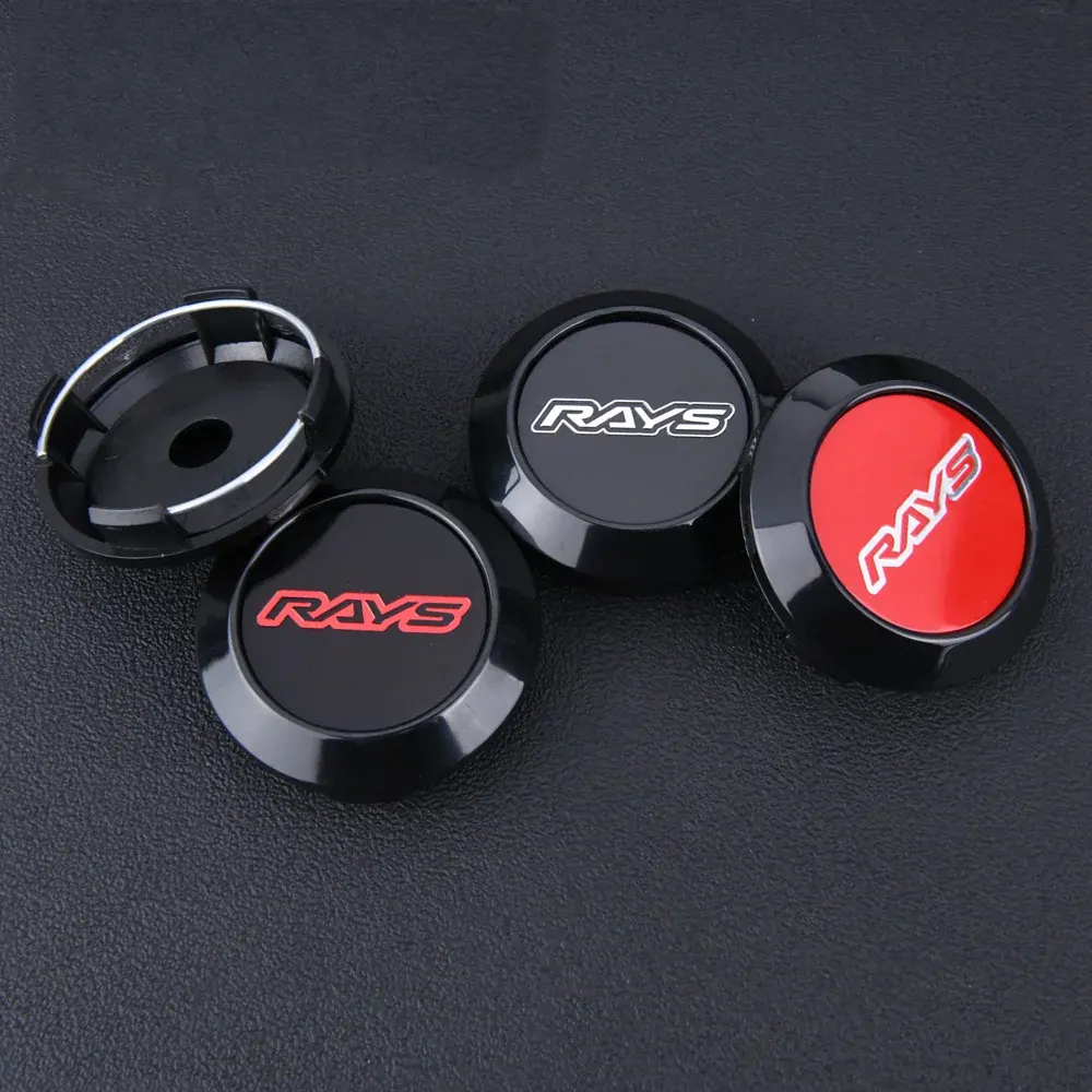 4 Stück 64mm Rays Volk Nabendeckel Nabenkappen