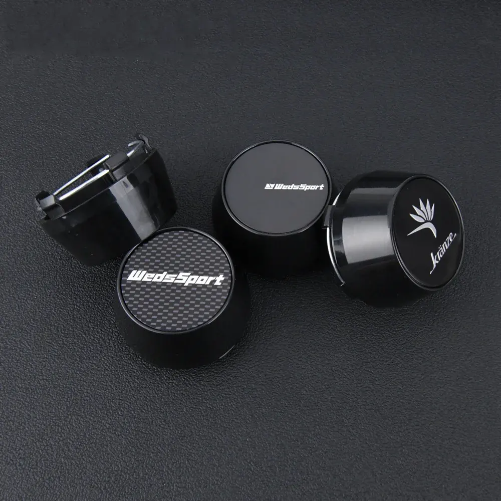 4X 60mm WEDSSPORT KRANZE JDM Radkappen Radnabenkappen - Image 3