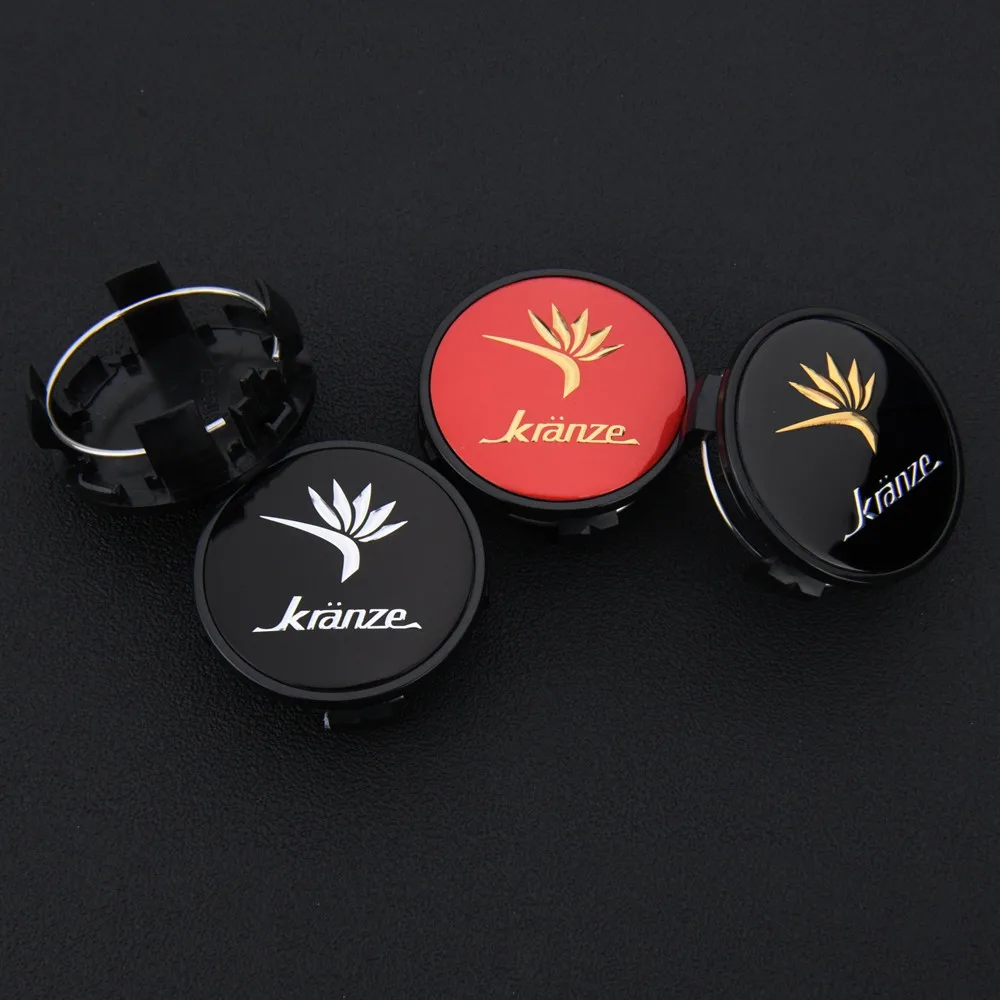 4 Stück JDM 58mm ENKEI Nabendeckel Nabenkappen - Image 4
