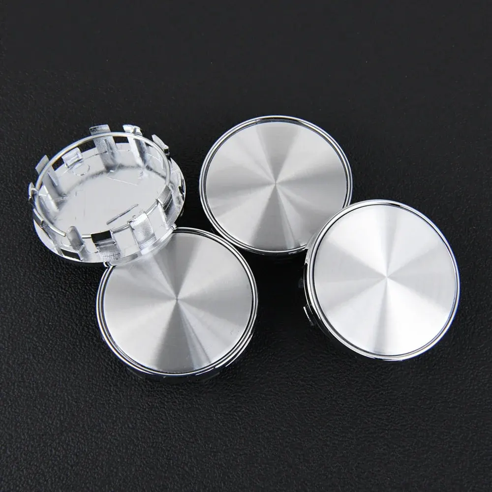 4 Stück JDM 54mm Racing Nabendeckel Nabenkappen