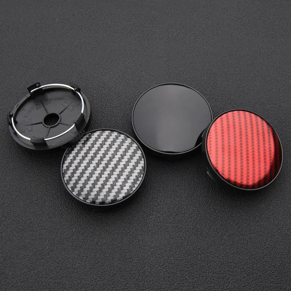4 Stück JDM 60mm Nabendeckel Nabenkappen