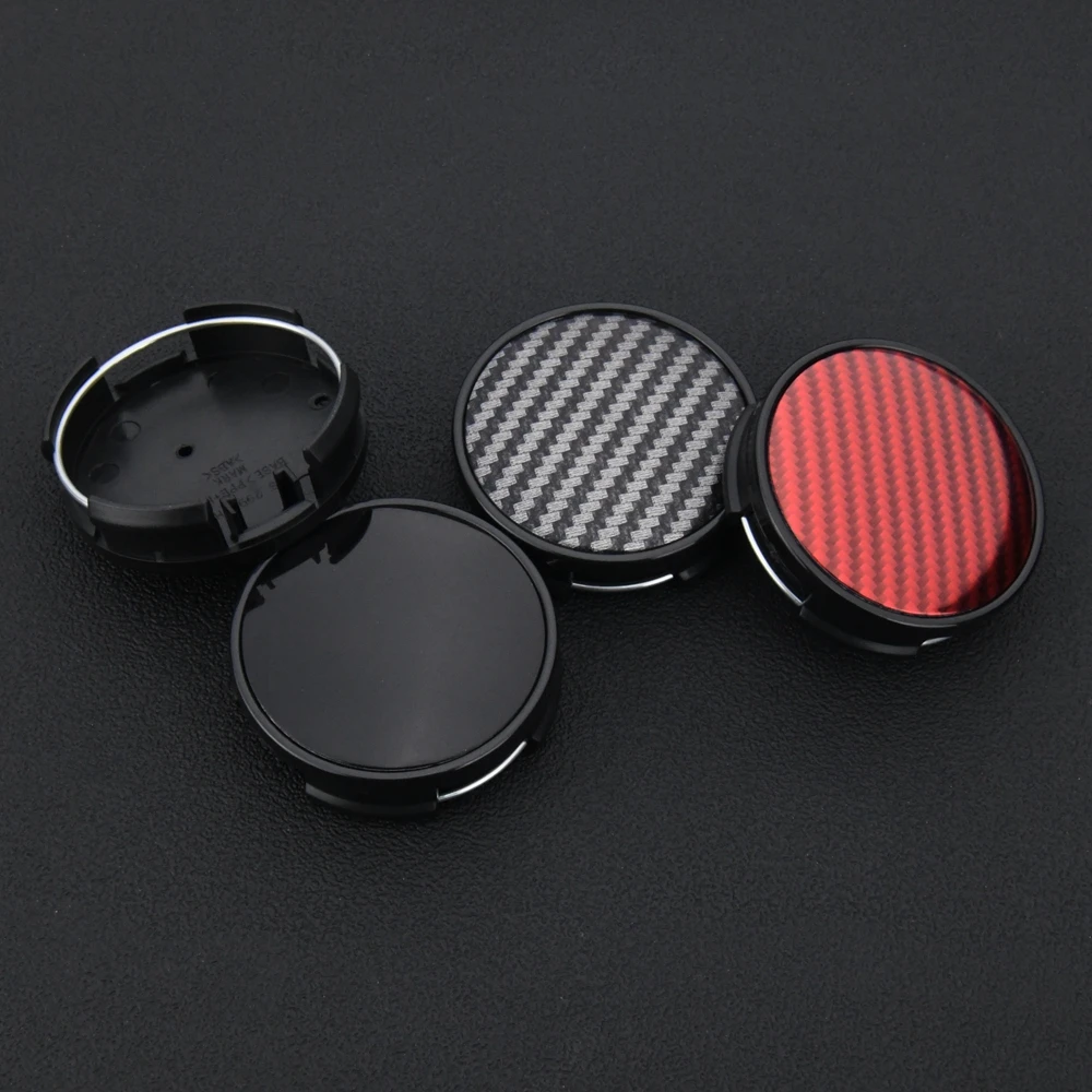 4 Stück JDM 62mm Nabendeckel Nabenkappen