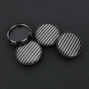 4 Stück JDM 62mm Nabendeckel Nabenkappen