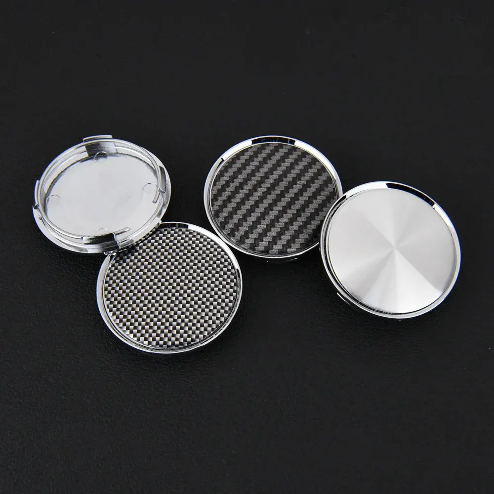 4 Stück 63mm Racing Nabendeckel Nabenkappen - Image 3