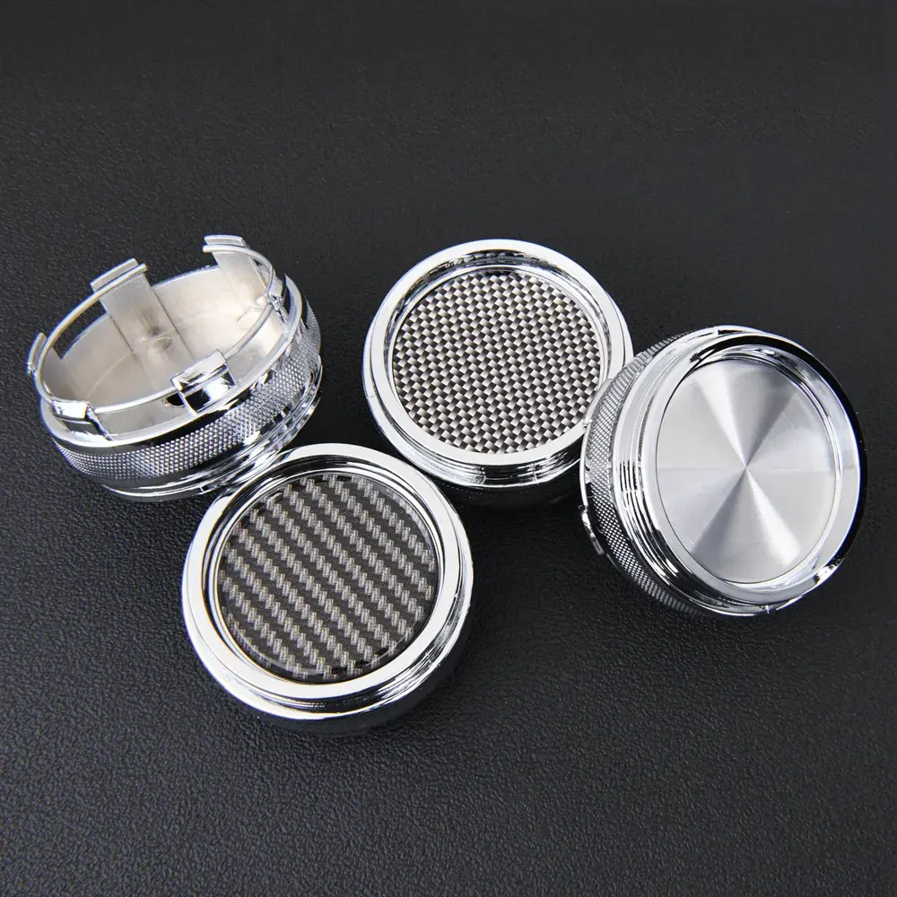 4 Stück JDM 66mm Nabendeckel Nabenkappen