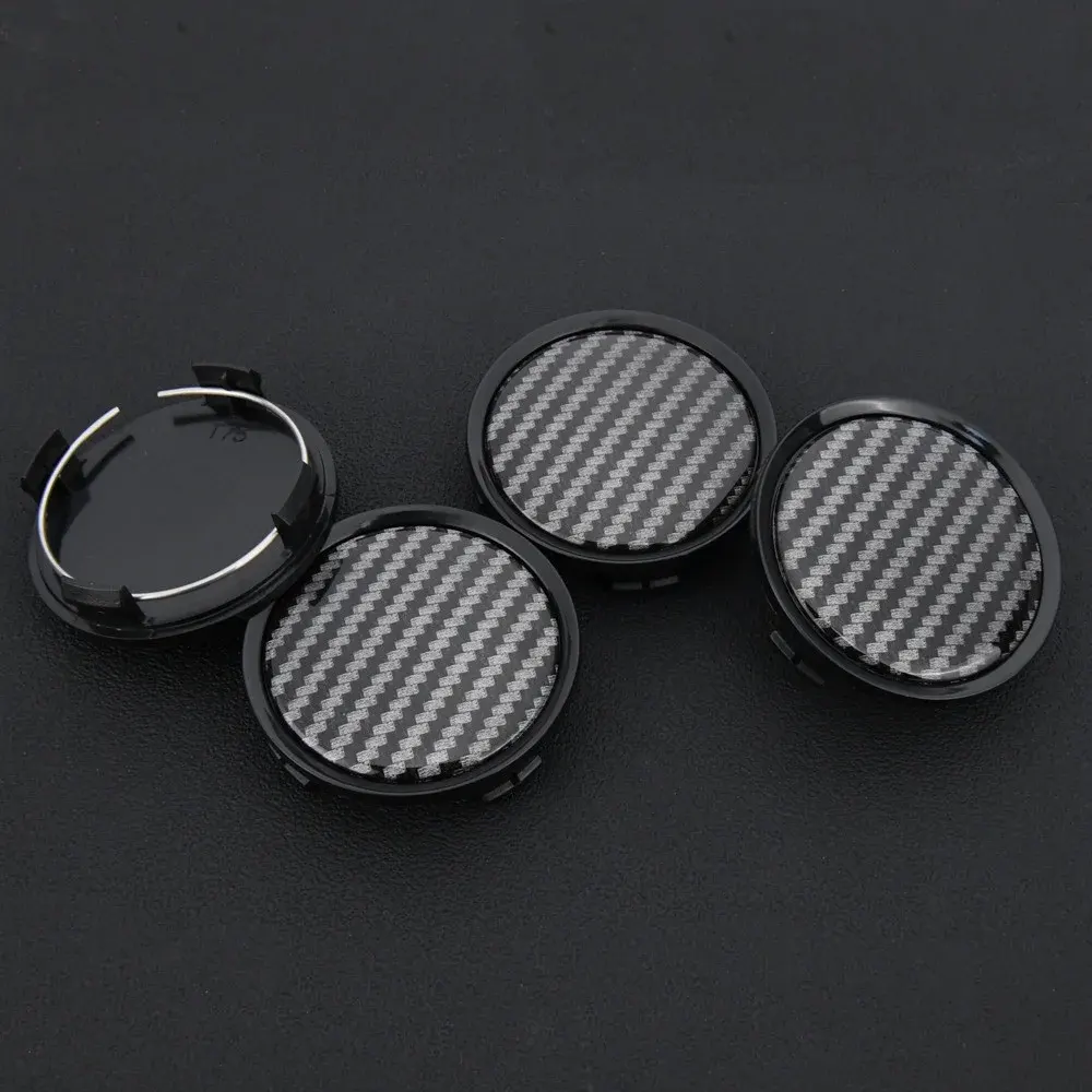 4 Stück JDM 74mm Nabendeckel Nabenkappen