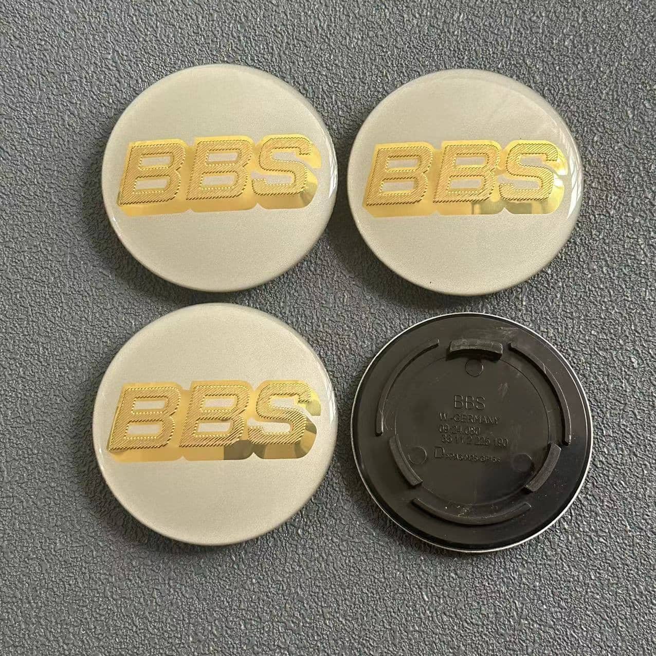 4 Stück 70mm BBS 09:24.030 Nabendeckel Nabenkappen - Image 4