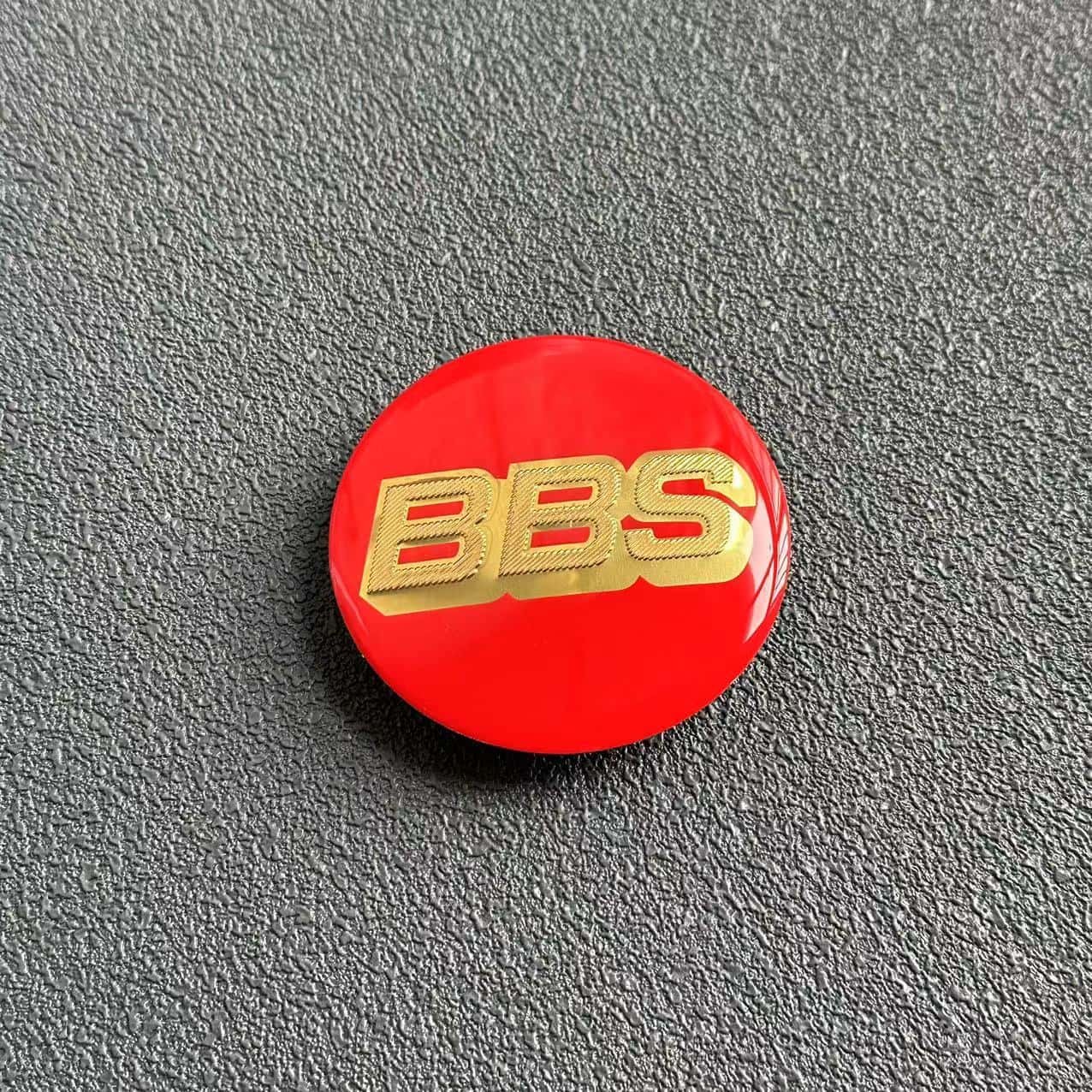 4 Stück 70mm BBS 09:24.030 Nabendeckel Nabenkappen rotes Gold - Image 3