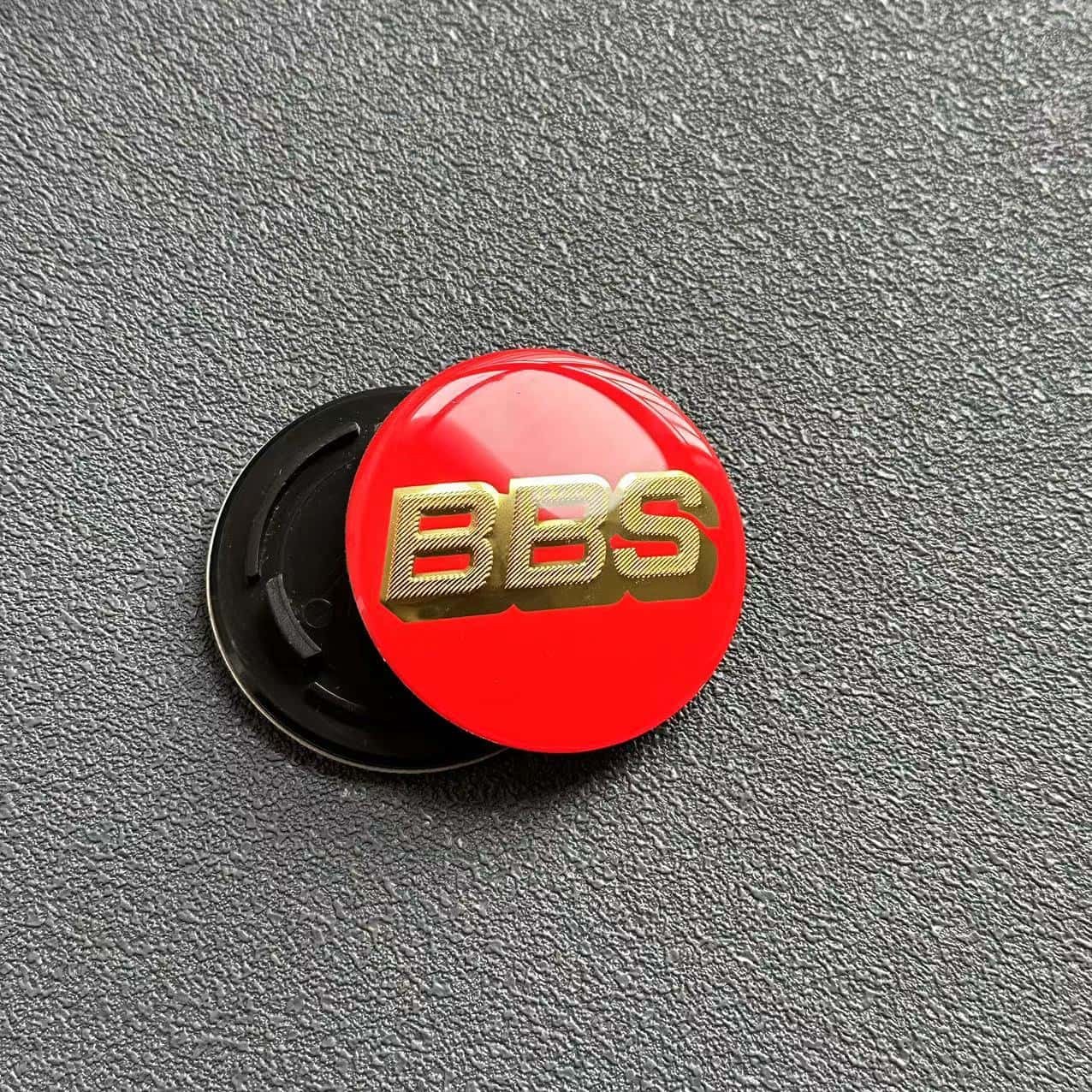 4 Stück 70mm BBS 09:24.030 Nabendeckel Nabenkappen rotes Gold - Image 5