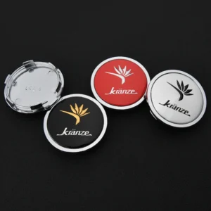 4 Stück JDM 60mm KRANZE Nabendeckel Nabenkappen