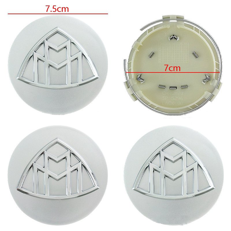 75mm Radnabenkappe für Maybach W222 S400 S600 Radkappen - Image 2