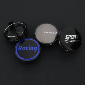 4 Stück 62mm Racing Sport Nabendeckel Nabenkappen