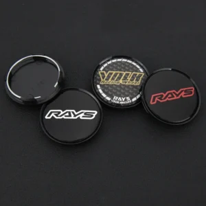 4 Stück 63mm Rays Volk Nabendeckel Nabenkappen