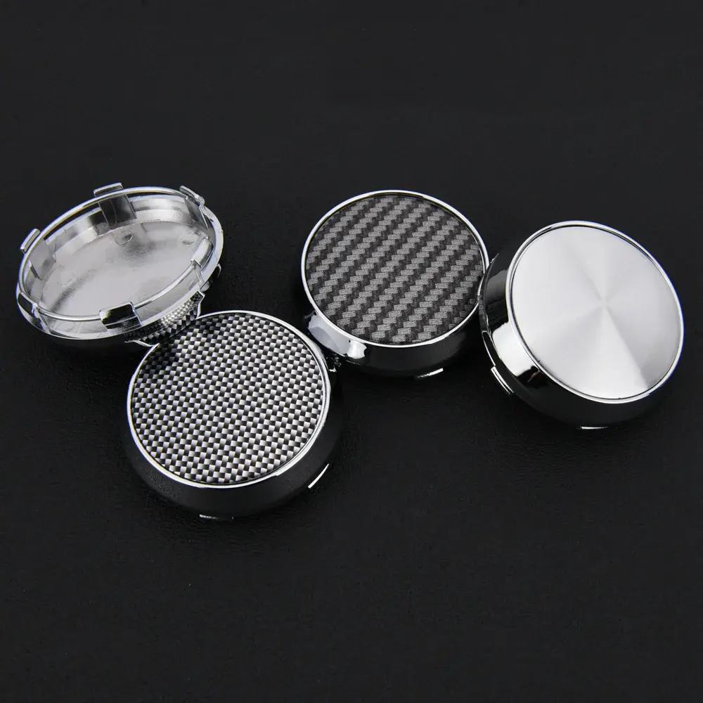 4 Stück 68mm Racing Sport Nabendeckel Nabenkappen - Image 2