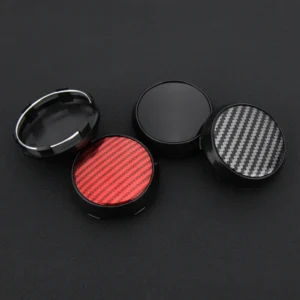 4 Stück 68mm Racing Sport Nabendeckel Nabenkappen