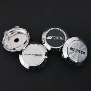 4 Stück 68mm MEISTER WORK EQUIP Nabendeckel Nabenkappen