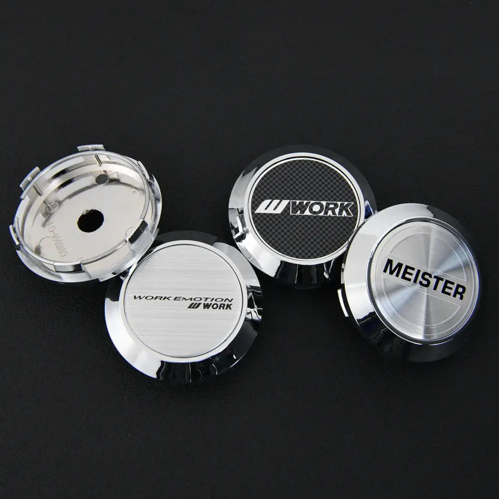 4 Stück 68mm MEISTER WORK EQUIP Nabendeckel Nabenkappen