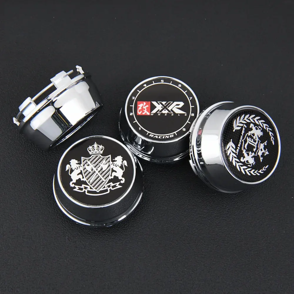 4 Stück JDM 66mm XXR Nabendeckel Nabenkappen