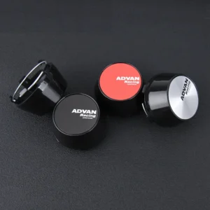 4 Stück 60mm ADVAN Nabendeckel Nabenkappen