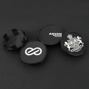 4 Stück 54mm ADVAN ENKEI XXR VIP LEHR MEISTER Nabendeckel Nabenkappen