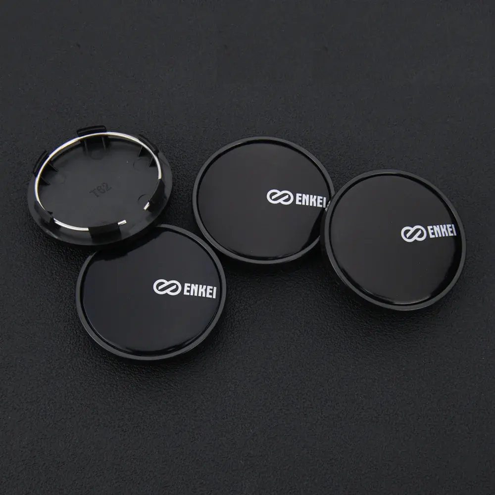 4 Stück 62mm Enkei Racing Nabendeckel Nabenkappen