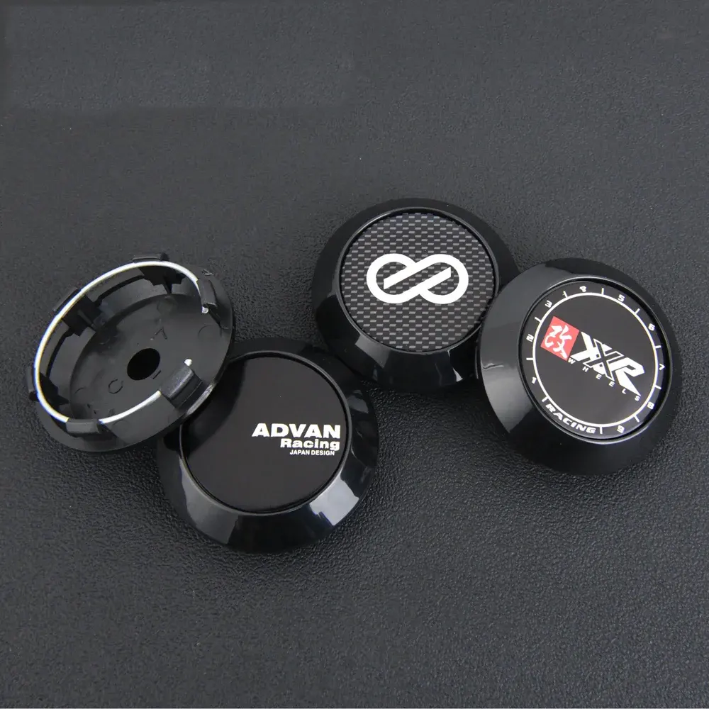 4 Stück JDM 70mm ADVAN Enkei XXR Nabendeckel Nabenkappen - Image 4