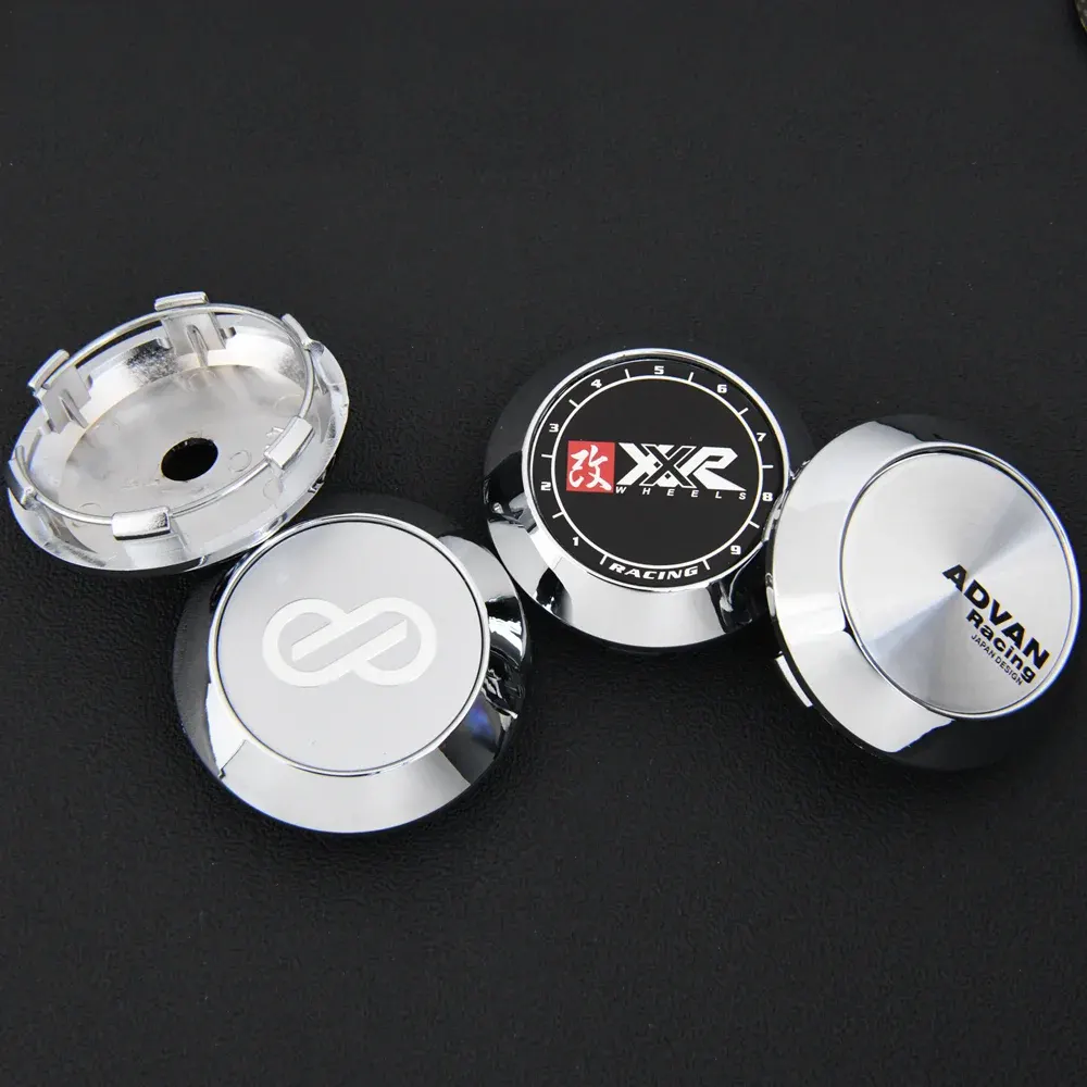 4 Stück JDM 70mm ADVAN Enkei XXR Nabendeckel Nabenkappen