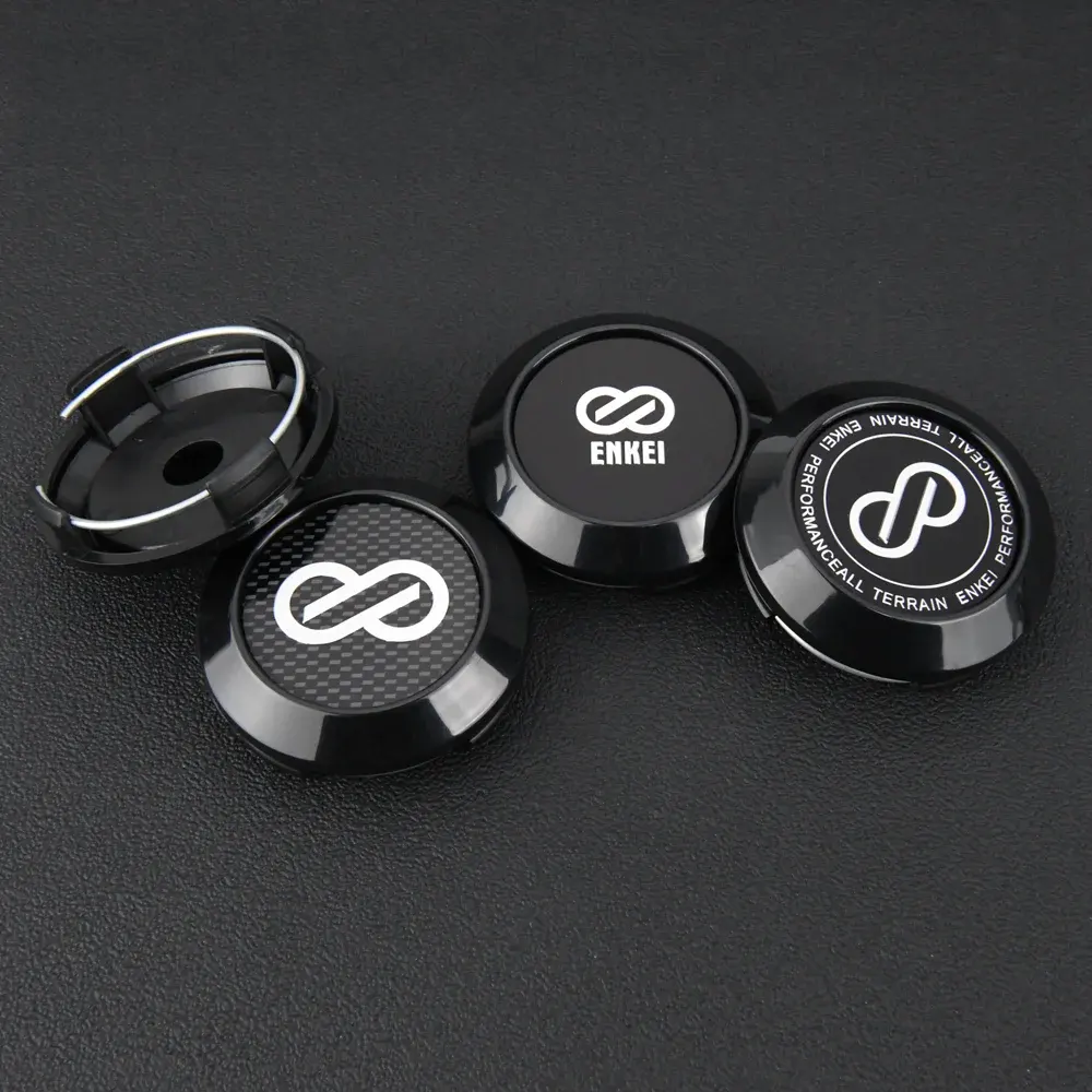 4 Stück 64mm Enkei Nabendeckel Nabenkappen - Image 3