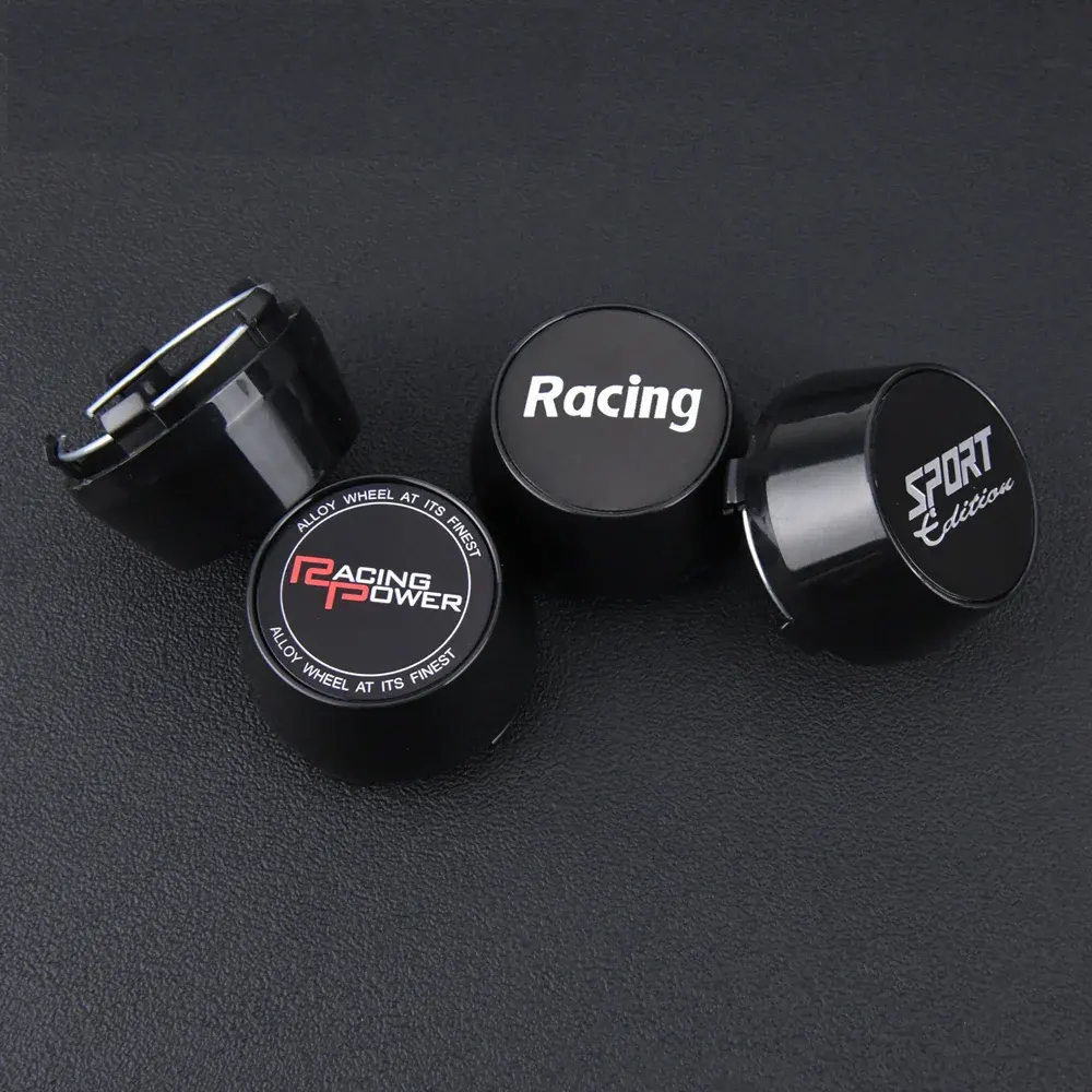 4 Stück JDM 60mm Racing Nabendeckel Nabenkappen - Image 4