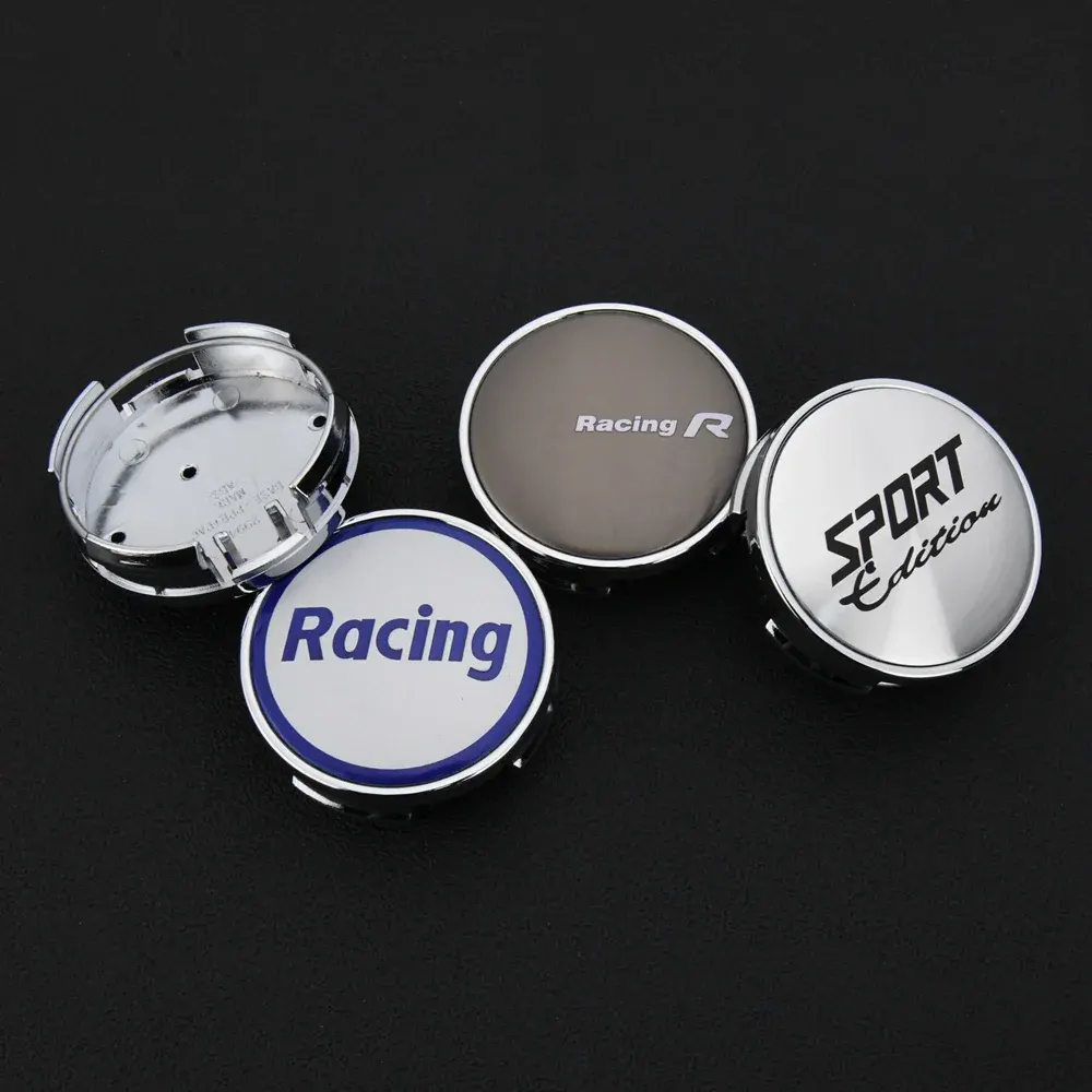 4 Stück 62mm Racing Nabendeckel Nabenkappen - Image 4
