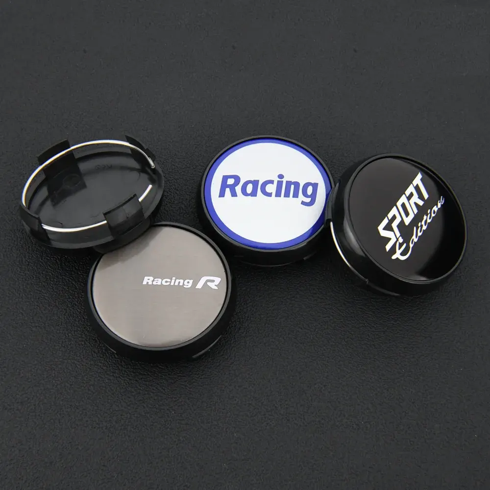 4 Stück JDM 65mm racing Nabendeckel Nabenkappen - Image 3