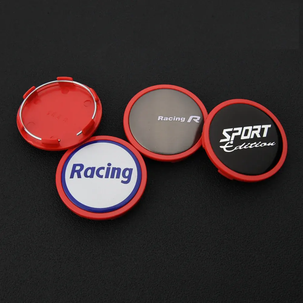 4 Stück JDM 65mm racing sport Nabendeckel Nabenkappen - Image 4